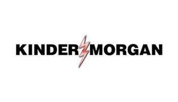 A logo of the company under morgan