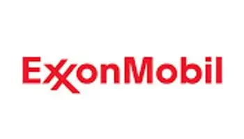 A red and white logo for exxonmobil.